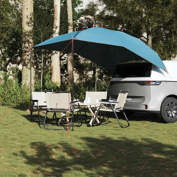 vidaXL Tente de voiture bleu imperméable