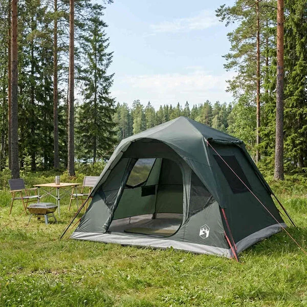 vidaXL Tente Instantanée Vert armée 305 x 275 x 190 cm
