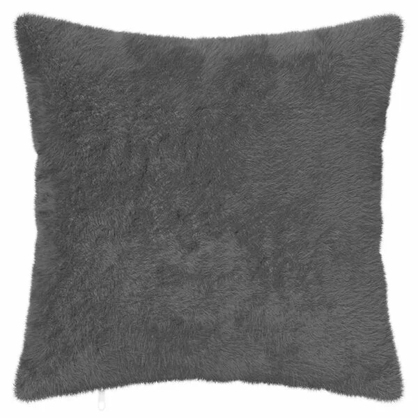 vidaXL Housse de coussin 6 pc HOUTEN Gris foncé 45 x 45 cm