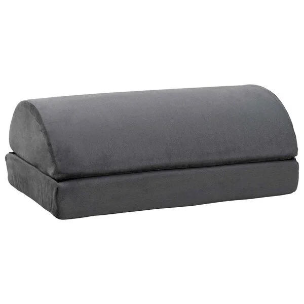 vidaXL 44 x 29 x 17 cm Ferme Mousse PU Gris
