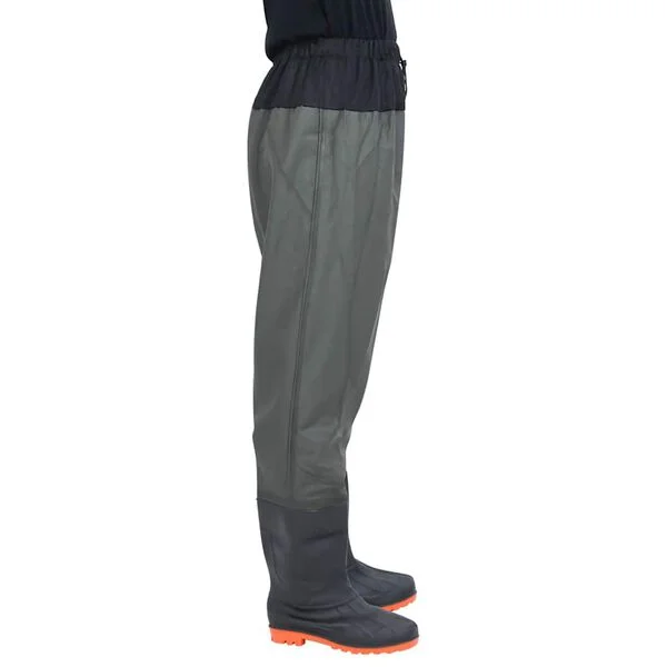 vidaXL Cuissardes avec bottes vert foncé taille 39