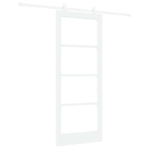 vidaXL Porte coulissante ORKDAL 83 x 202 cm Blanc