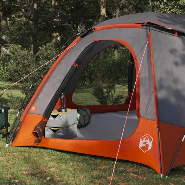 vidaXL Tente en dôme avec housse imperméable amovible 8 personne