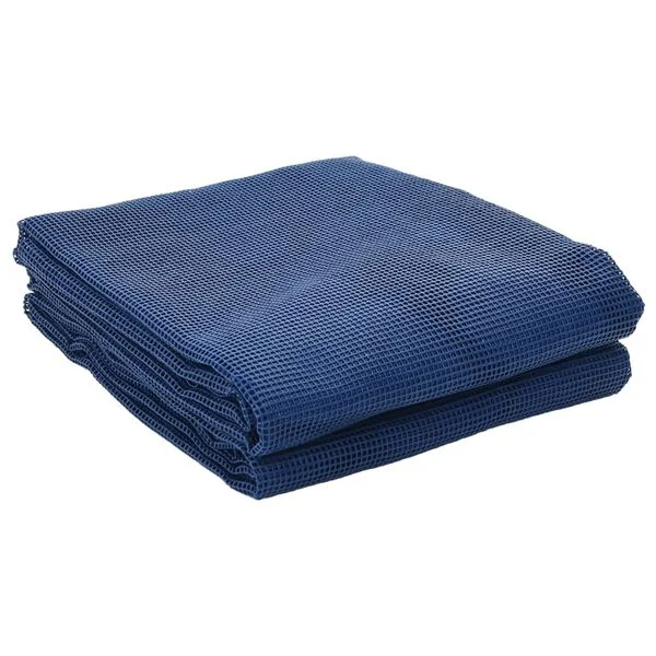 vidaXL Tapis de tente bleu 4x2, 5 m