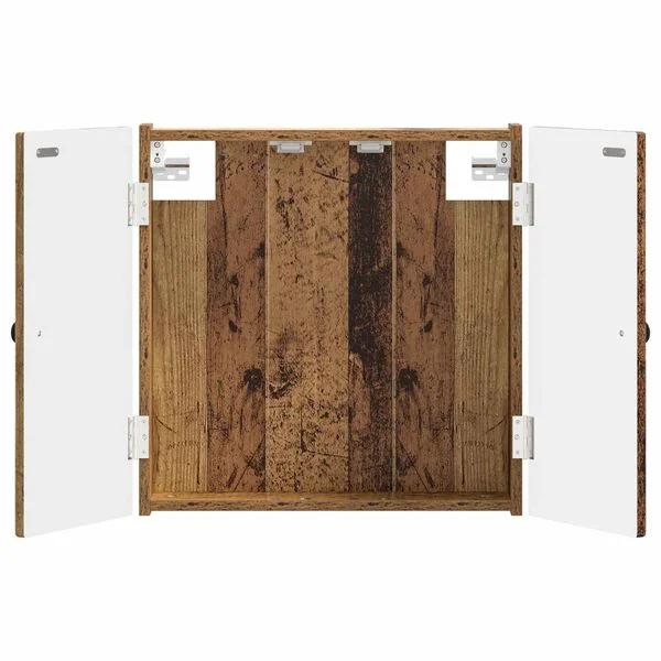 vidaXL Cabinet pour cible BREDA Bois ancien 52, 5 x 10, 5 x 53, 5 cm