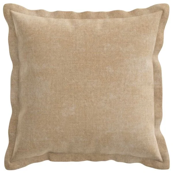 vidaXL Housse de coussin 12 pc HOUTEN Taupe 45 x 45 cm Tissu Chenille