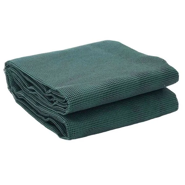 vidaXL Tapis de tente Vert 800 x 350 cm Polyester