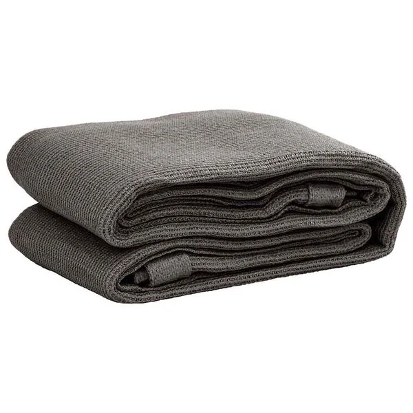 vidaXL Tapis de tente 400x600 cm Anthracite