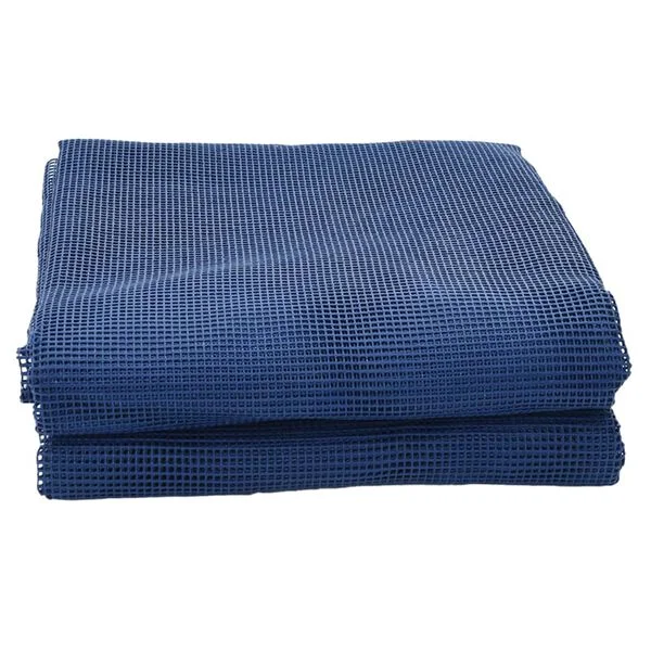 vidaXL Tapis de tente bleu 5x2, 5 m