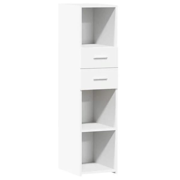 vidaXL Buffet haut blanc 30x42, 5x124 cm bois d'ingénierie