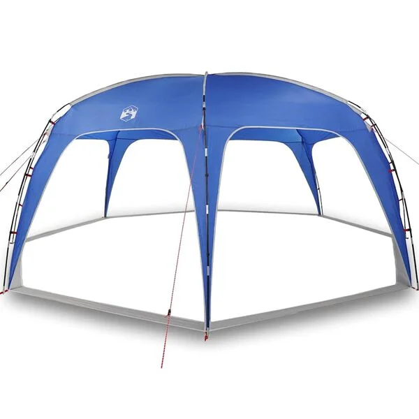 vidaXL Tente de fête bleu azuré imperméable