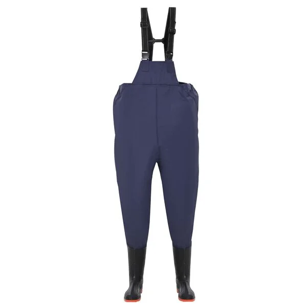 vidaXL Cuissard avec bottes Taille 38 Bleu