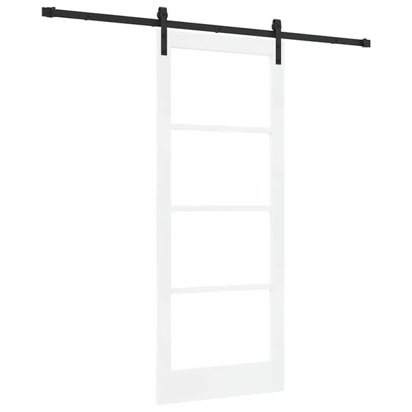 vidaXL Porte coulissante ORKDAL Blanc 83 x 202 cm