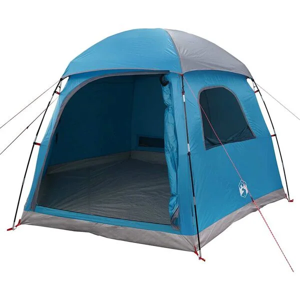 vidaXL Tente de familiale igloo 6 personnes bleu imperméable