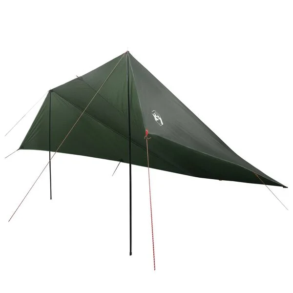 vidaXL Auvent de véhicule Vert armée 500 x 515 x 215 cm