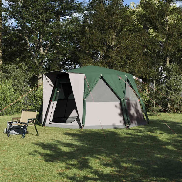 vidaXL Tente de Campagne 6-Personnes 6 personne Vert
