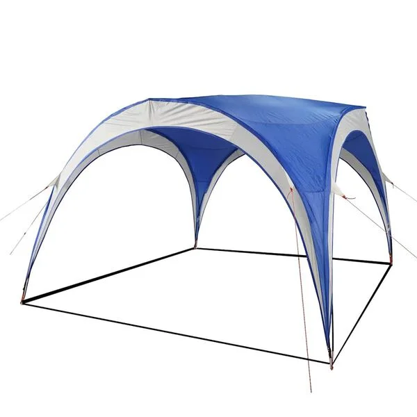 vidaXL Tente de réception bleu imperméable