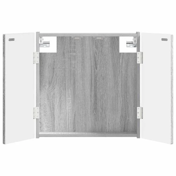 vidaXL Cabinet pour cible DELFT Sonoma gris 52, 5 x 10, 5 x 53, 5 cm