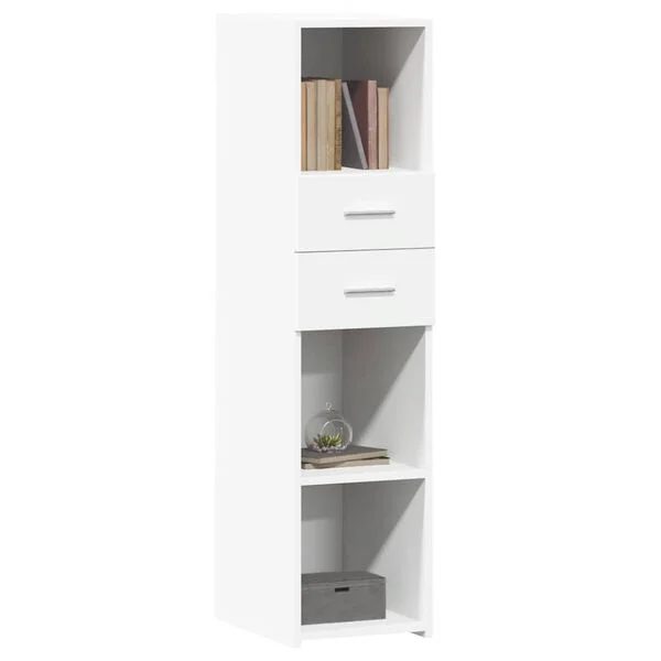 vidaXL Buffet haut blanc 30x42, 5x124 cm bois d'ingénierie