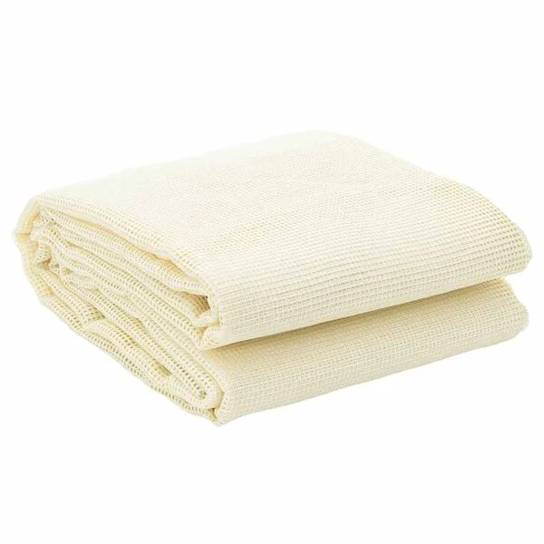 vidaXL Tapis de tente crème 6x3 m