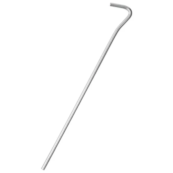 vidaXL Piquets de tente 50 pcs 23 cm Ø5 mm acier galvanisé