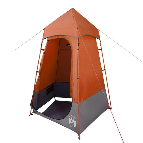 vidaXL Tente de toilette orange imperméable