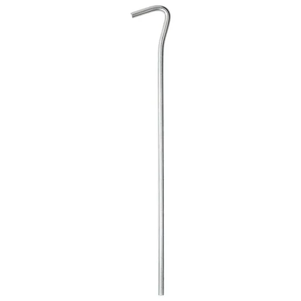 vidaXL Piquets de tente 50 pcs 23 cm Ø5 mm acier galvanisé