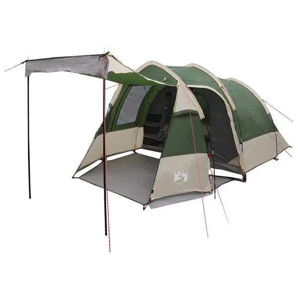 vidaXL Tente tunnel Vert 390 x 215 x 152 cm
