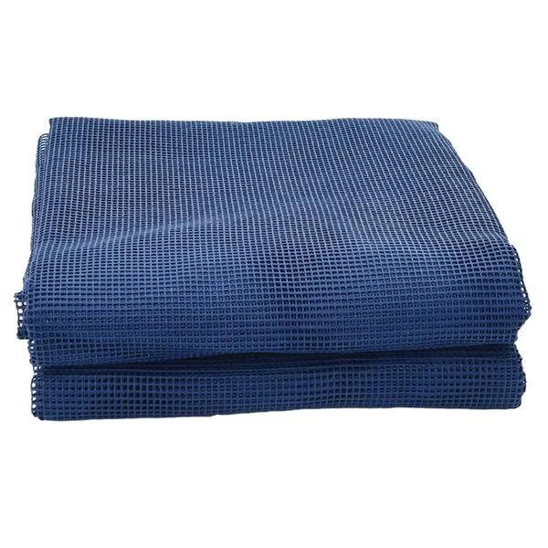 vidaXL Tapis de tente bleu 3x3 m