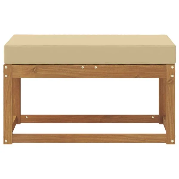 vidaXL Banc de Jardin Bois d'Acacia Massif Naturel