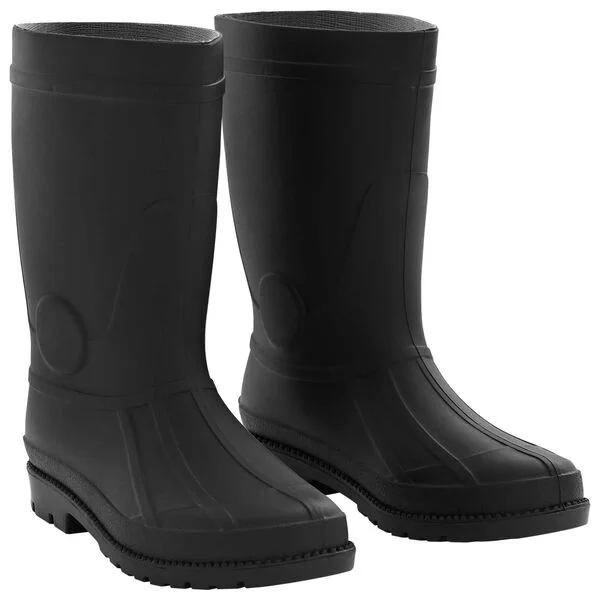 vidaXL Bottes de Pluie PVC Taille 43 Noir