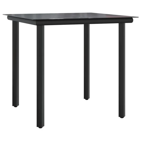 vidaXL Ensemble à manger de jardin 5 pcs et coussins marron poly rotin